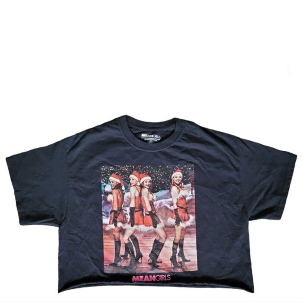 MEAN GIRLS HOLIDAY CROPPED TSHIRT - M/L